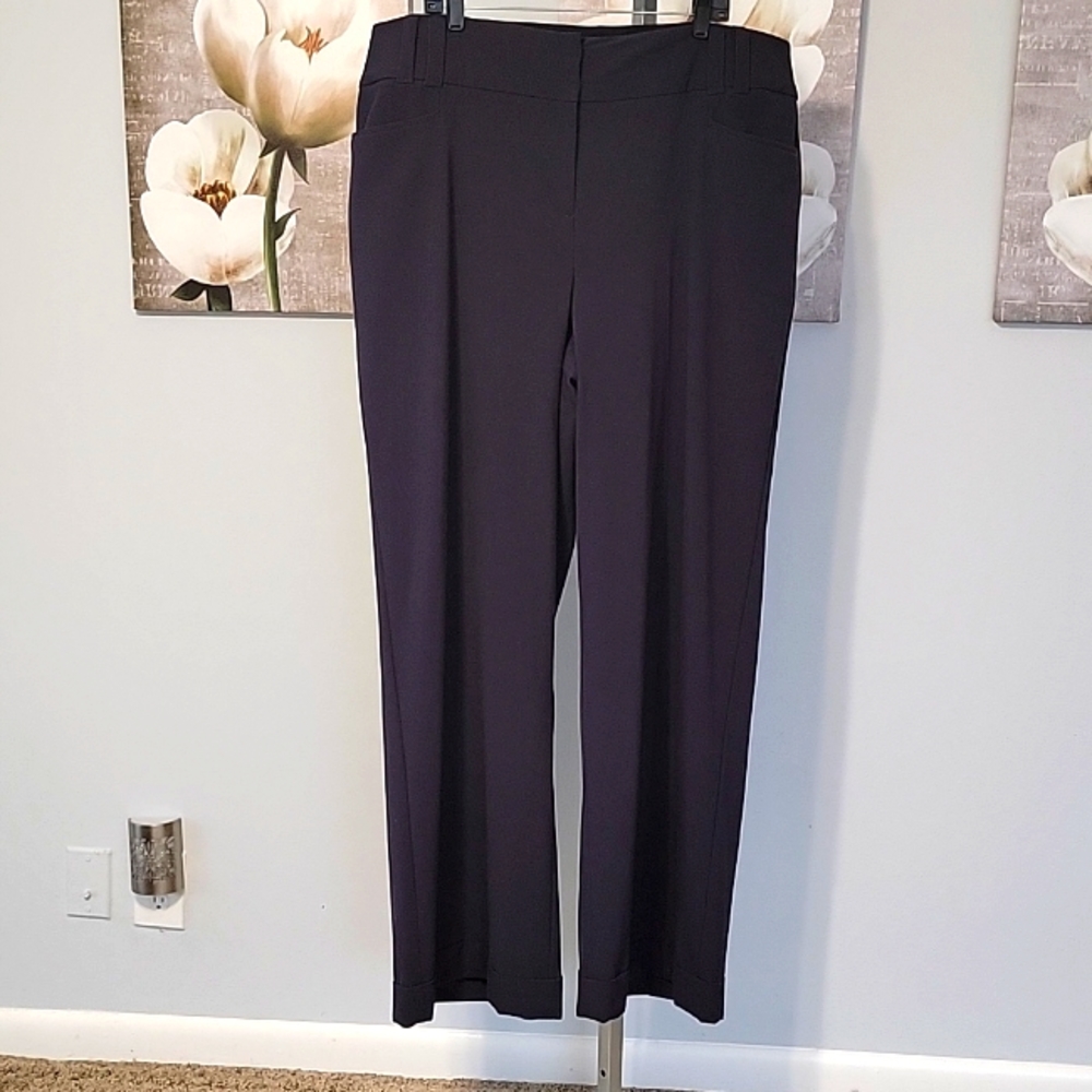 Lane Bryant High Waist Wide Leg Pants Trousers 20 Long